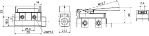 Мікровимикач D4MC-1000 №2
