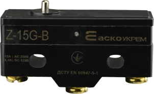 Микровыключатель Z-15G-B №1