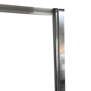 Шторки скляні на ванну Koer SR BS05-90x140-TR-01 прозоре скло Easy Clean 6мм, хром (KR5372 №6