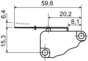 Микровыключатель V-15-31C25 №5