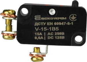 Микровыключатель V-15-1B5 №4