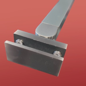 Дверь в нишу Koer SR SD04-120x200-TR-07 прозрачное стекло Easy Clean 10мм, графит (KR5388) №17