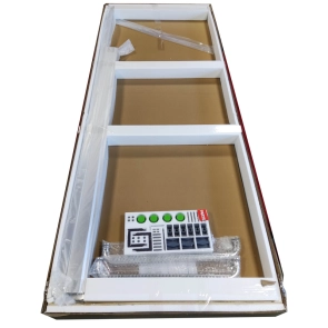 Двері в нішу Koer SR SD03-140x200-TR-01 прозоре скло Easy Clean 8мм, хром (KR5385) №17