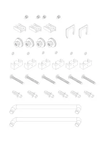 Двері в нішу Koer SR SD03-140x200-TR-01 прозоре скло Easy Clean 8мм, хром (KR5385) №18