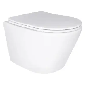 Унитаз подвесной Mixxus BEVEL-0303-T3 485x360x365mm, система смыва TORNADO 3.0 (MI6703) №1