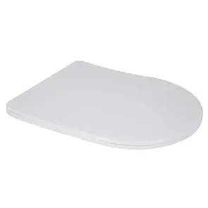 Сидіння-кришка для унітазу Mixxus SEAT COVER BEVEL-2004 560х363х30mm, з мікроліфтом (MI6730) №1