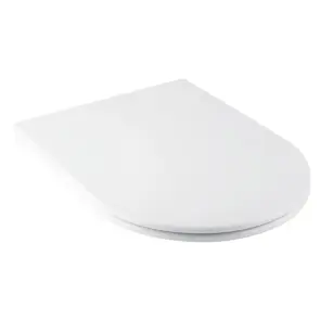 Сидение-крышка для унитаза Mixxus SEAT COVER BEVEL-2002 с микролифтом 475x368x70mm (MI6721) №1