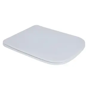 Сидіння-кришка для унітазу Mixxus SEAT COVER QUADRO-2001 з мікроліфтом 450x360x60mm (MI6717) №1