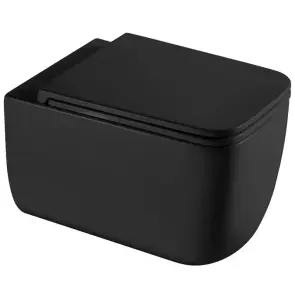 Унітаз підвісний Mixxus Premium DIVERSE-0301-T1 BLACK 530х365х373mm, система змиву TORNADO 1.0 (MP6 №1