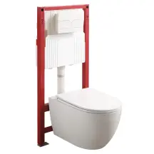 Комплект унітаз з інсталяцією для унітазу Mixxus Premium ELLIPSE-SET-2101 система змиву TORNADO 3.