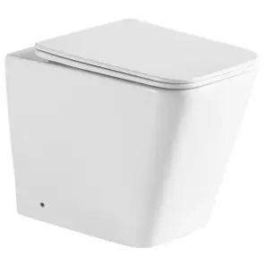 Унітаз підлоговий безбачковий Mixxus Premium QUADRO-0701-R 600х355х410mm, система змиву RIMLESS (MP6 №3