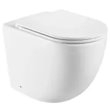 Унітаз підлоговий безбачковий Mixxus Premium ELLIPSE-0701-T1 570х365х410mm, система змиву TORNADO 1.