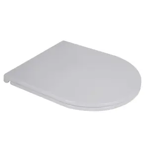 Сидение-крышка для унитаза Mixxus Premium SEAT COVER ELLIPSE-WAVE-2001 с микролифтом 428х361х50mm ( №1