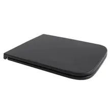 Сидіння-кришка для унітазу Mixxus Premium SEAT COVER QUADRO-DIVERSE-2001 BLACK з мікроліфтом 448х35
