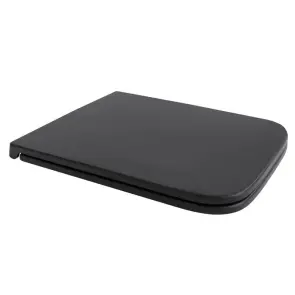 Сидіння-кришка для унітазу Mixxus Premium SEAT COVER QUADRO-DIVERSE-2001 BLACK з мікроліфтом 448х35 №1