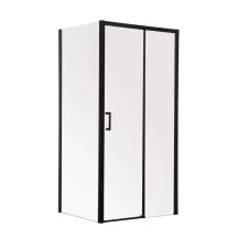 Душова кабіна без піддону Mixxus Premium DIVERSE SC03-100x80x195-TR Black прозоре скло 6мм (M