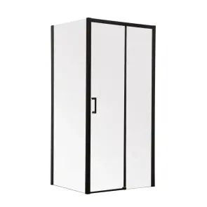 Душевая кабина Без поддона Mixxus Premium DIVERSE SC03-100x80x195-TR Black прозрачное стекло 6мм (M №1