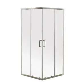Душова кабіна без піддону Mixxus Premium DIVERSE SC02-90x90x195-TR Chrome прозоре скло 5мм (M №4