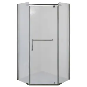Душова кабіна з низьким піддоном Mixxus LINES SCT01-90x90x198-TR GRAPHITE прозоре скло 6мм (MI №1