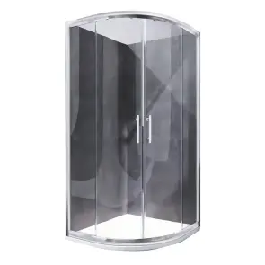 Душова кабіна без піддону Koer SR SC04-100x100x195-TR-01 прозоре скло Easy Clean 5мм, хром (K №1