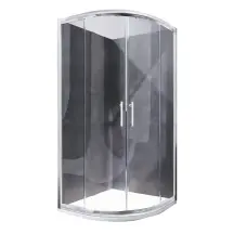Душова кабіна без піддону Koer SR SC04-90x90x195-TR-01 прозоре скло Easy Clean 5мм, хром (KR5