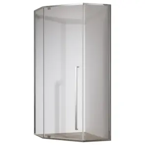 Душова кабіна без піддону Koer SR SC06-90x90x200-TR-01 прозоре скло Easy Clean 8мм, хром (KR5 №1