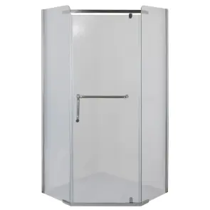 Душова кабіна з низьким піддоном Mixxus LINES SCT01-90x90x198-TR CHROME прозоре скло 6мм (MI69 №4