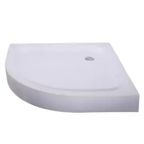 Душевой поддон с сифоном Mixxus PLAIN ST01-90x90x13 диаметр слива 52 мм (MI6916) №1