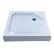 Душевой поддон с сифоном Mixxus CUBIC ST01-90x90x13 диаметр слива 52 мм (MI6917)