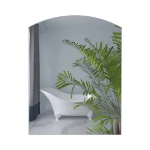 Зеркало настенное Zerix ALIVE MRZ01-450x600 прямоугольное с дугообразным верхом (ZX5641) №1