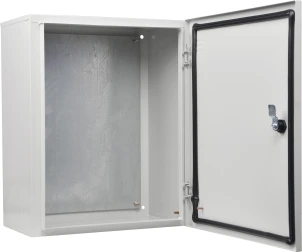 Корпус з монтажною панеллю металевий Light 50*40*20, IP54, серії UBox №2