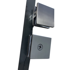 Двері в нішу Koer SR SD06-140x220-TR-07 прозоре скло Easy Clean 8мм, графіт (KR5369) №11