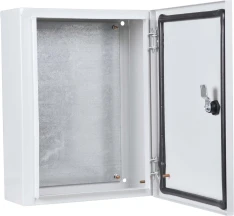 Корпус з монтажною панеллю металевий Light 40*30*20, IP54, серії UBox купити в Києві