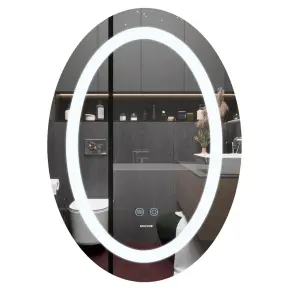 Зеркало Mixxus PLAIN MV03-50x70 с LED Touch, Anti-fog, димером, рег. яркости (MI6664) №1