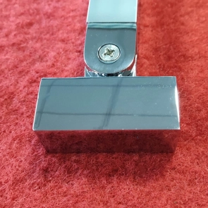 Дверь в нишу Koer SR SD04-120x200-TR-01 прозрачное стекло Easy Clean 10мм, хром (KR5387) №15