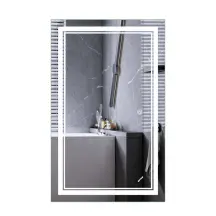 Зеркало Mixxus Premium QUADRO MR20-50x80-REVERSE (LED Touch, Anti-fog, димер) (MP6620)