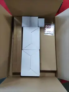Дверь в нишу Koer SR SD04-120x200-TR-01 прозрачное стекло Easy Clean 10мм, хром (KR5387) №22