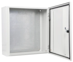 Корпус з монтажною панеллю металевий Light 60*60*25, IP54, серії UBox №2