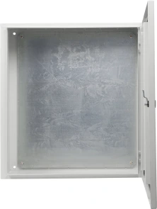 Корпус з монтажною панеллю металевий Light 60*60*25, IP54, серії UBox №4