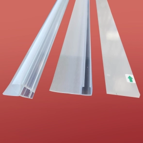 Дверь в нишу Koer SR SD02-120x200-TR-01 прозрачное стекло Easy Clean 8мм, хром (KR5384) №10