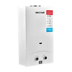 Газова колонка Mixxus GWH-0112 BASIC WHITE димохідна 12 л/хв (WH0029) №1