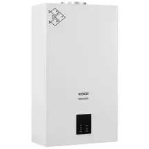 Газова колонка KOER KWH.G0210 WHITE димохідна з модуляцією 10 л/хв, колір білий (KR5556)
