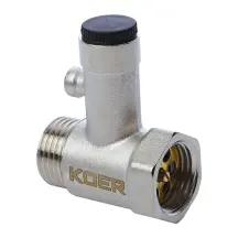 Запобіжний клапан для бойлера 1/2” Koer KR.1039 (KR2674)