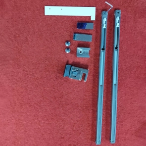 Дверь в нишу Koer SR SD01-120x200-TR-01 прозрачное стекло Easy Clean 8мм, хром (KR5376) №8