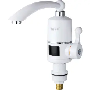 Проточный водонагреватель Zerix ELW16-E 3 kW (с индик. темп.) (ZX3265) №1