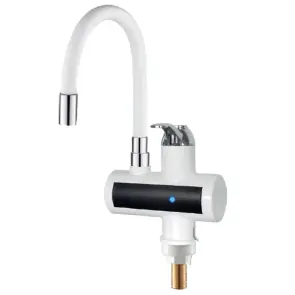 Проточный водонагреватель Zerix ELW21-F-WHITE 3,3 kW силиконовый излив, на мойку (ZX5859) №1