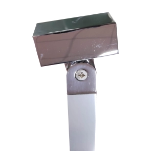 Дверь в нишу Koer SR SD04-100x200-TR-01 прозрачное стекло Easy Clean 10мм, хром (KR5386) №9