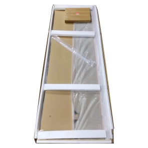 Дверь в нишу Koer SR SD04-100x200-TR-01 прозрачное стекло Easy Clean 10мм, хром (KR5386) №12