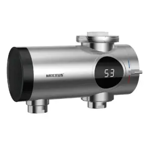Водонагреватель проточный MIXXUS Electra 770-E CHROME 3,3 kW с креплением на излив (MI6511) №1