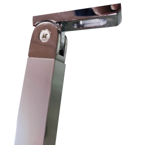 Дверь в нишу Koer SR SD04-100x200-TR-01 прозрачное стекло Easy Clean 10мм, хром (KR5386) №19